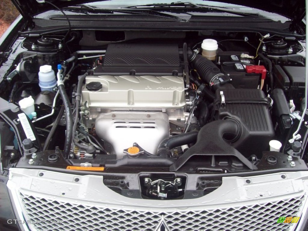 2012 Mitsubishi Galant ES 2.4 Liter SOHC 16-Valve MIVEC 4 Cylinder Engine Photo #57453766