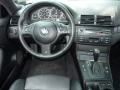 2005 BMW 3 Series Anthracite Black Interior Dashboard Photo