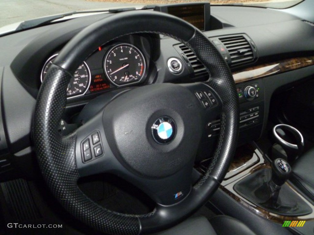 2008 1 Series 135i Coupe - Alpine White / Black photo #10
