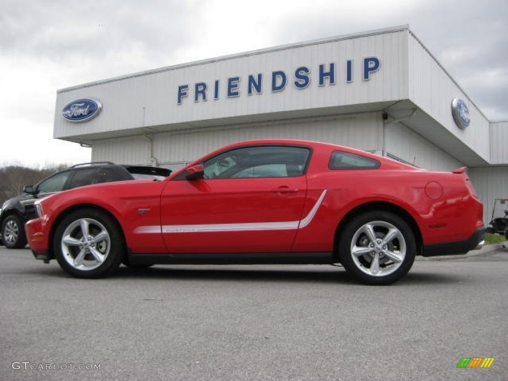 2010 Mustang GT Premium Coupe - Torch Red / Charcoal Black photo #1
