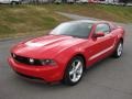 2010 Torch Red Ford Mustang GT Premium Coupe  photo #3