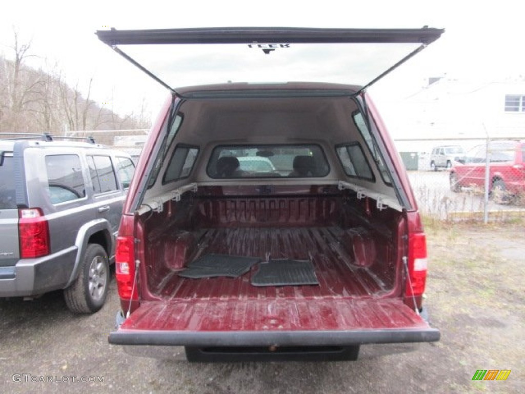 2008 Silverado 1500 LT Regular Cab 4x4 - Deep Ruby Metallic / Ebony photo #7