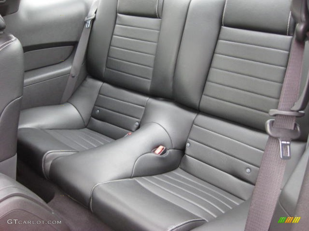 Charcoal Black Interior 2010 Ford Mustang GT Premium Coupe Photo #57456073