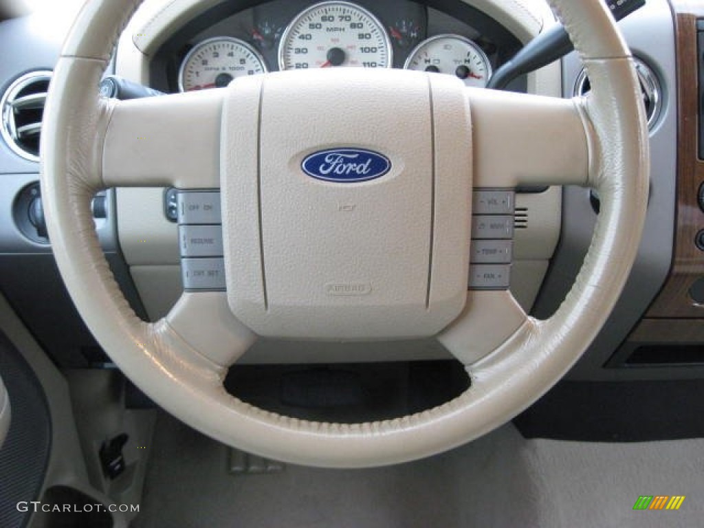 2004 F150 Lariat SuperCrew - Arizona Beige Metallic / Tan photo #29