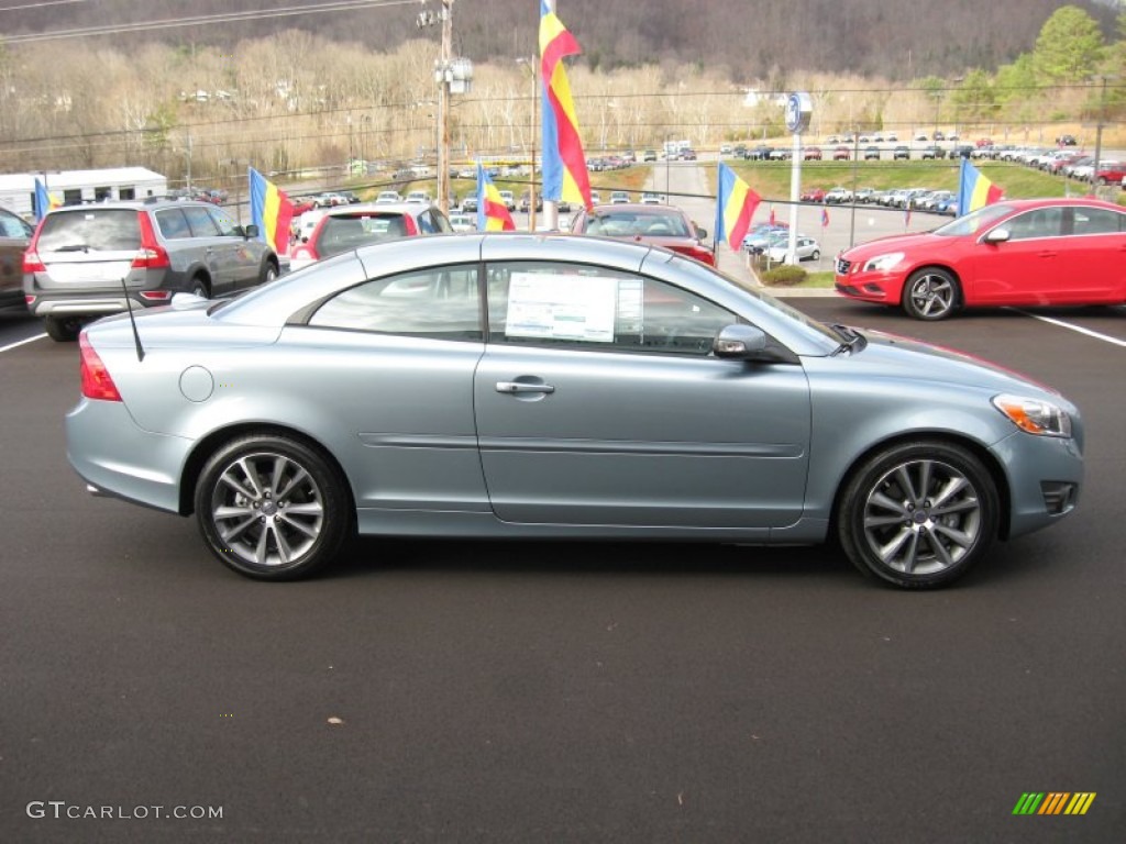 2012 C70 T5 - Celestial Blue Metallic / Off Black photo #5