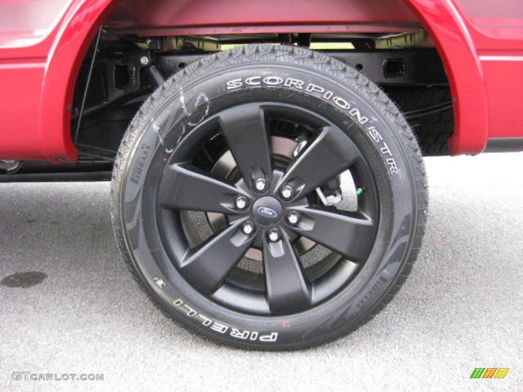 2012 Ford F150 FX4 SuperCrew 4x4 Wheel Photo #57457897