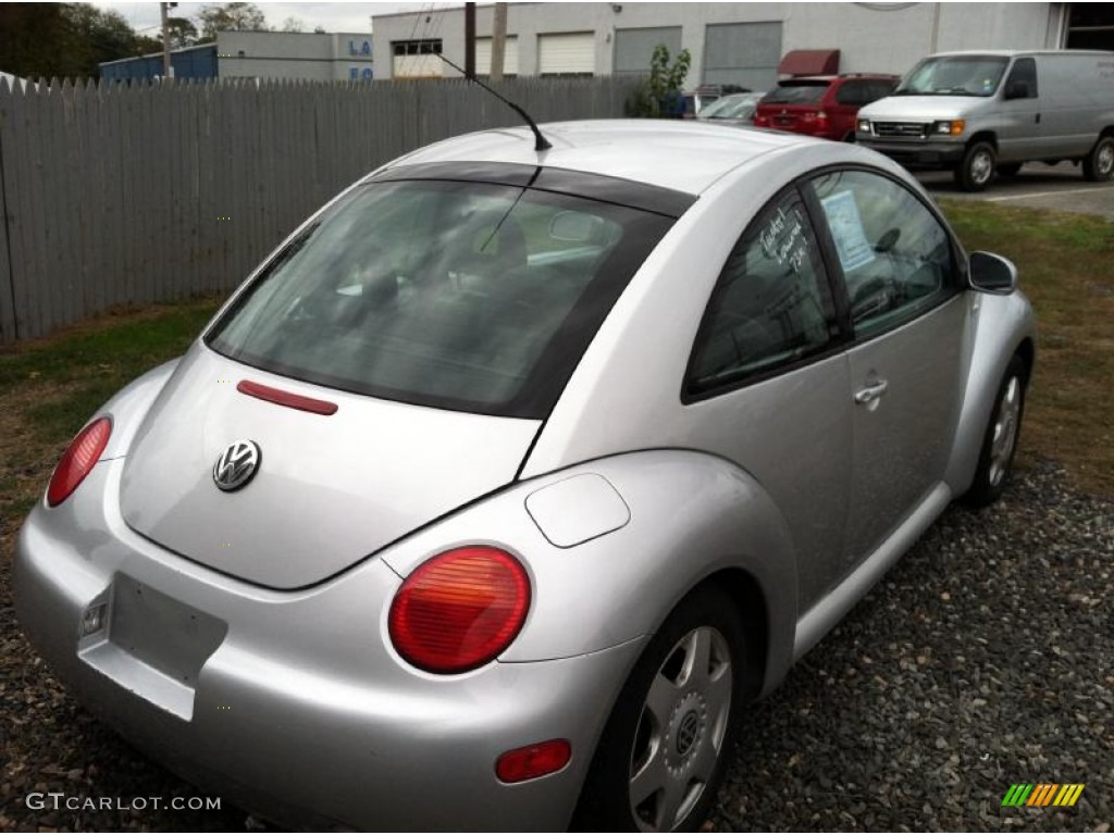 2001 New Beetle GLX 1.8T Coupe - Silver Arrow Metallic / Black photo #7
