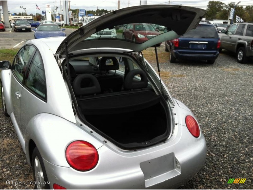 2001 New Beetle GLX 1.8T Coupe - Silver Arrow Metallic / Black photo #10