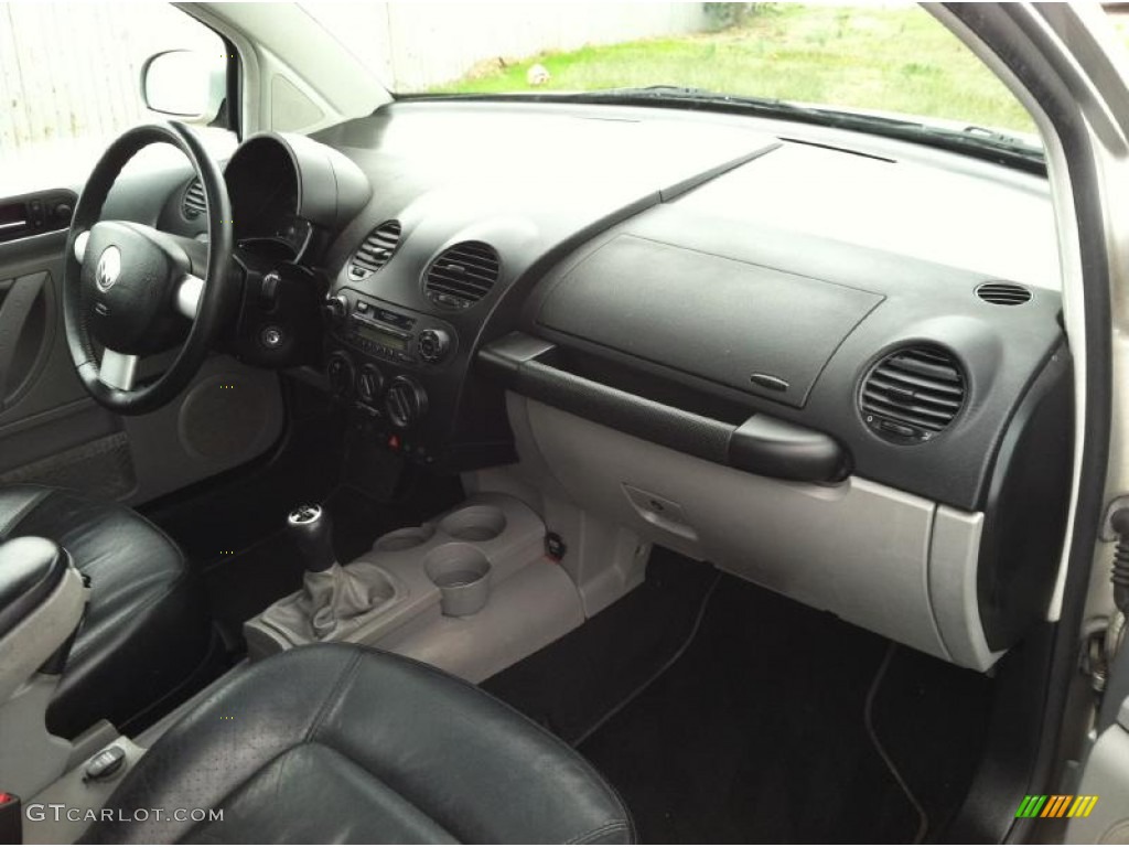 2001 New Beetle GLX 1.8T Coupe - Silver Arrow Metallic / Black photo #15