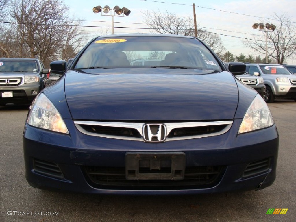 2006 Accord EX Sedan - Royal Blue Pearl / Gray photo #7