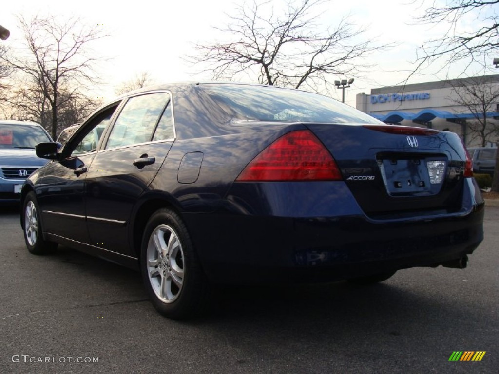 2006 Accord EX Sedan - Royal Blue Pearl / Gray photo #12