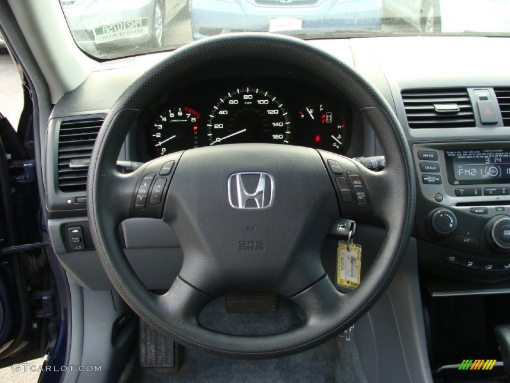 2006 Accord EX Sedan - Royal Blue Pearl / Gray photo #26