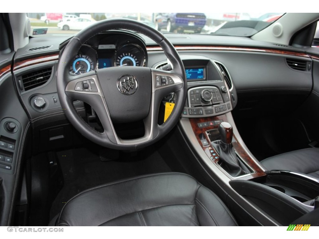 2011 Buick LaCrosse CXL Ebony Dashboard Photo #57458812