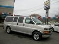 2012 Sheer Silver Metallic Chevrolet Express LT 1500 Passenger Van  photo #46