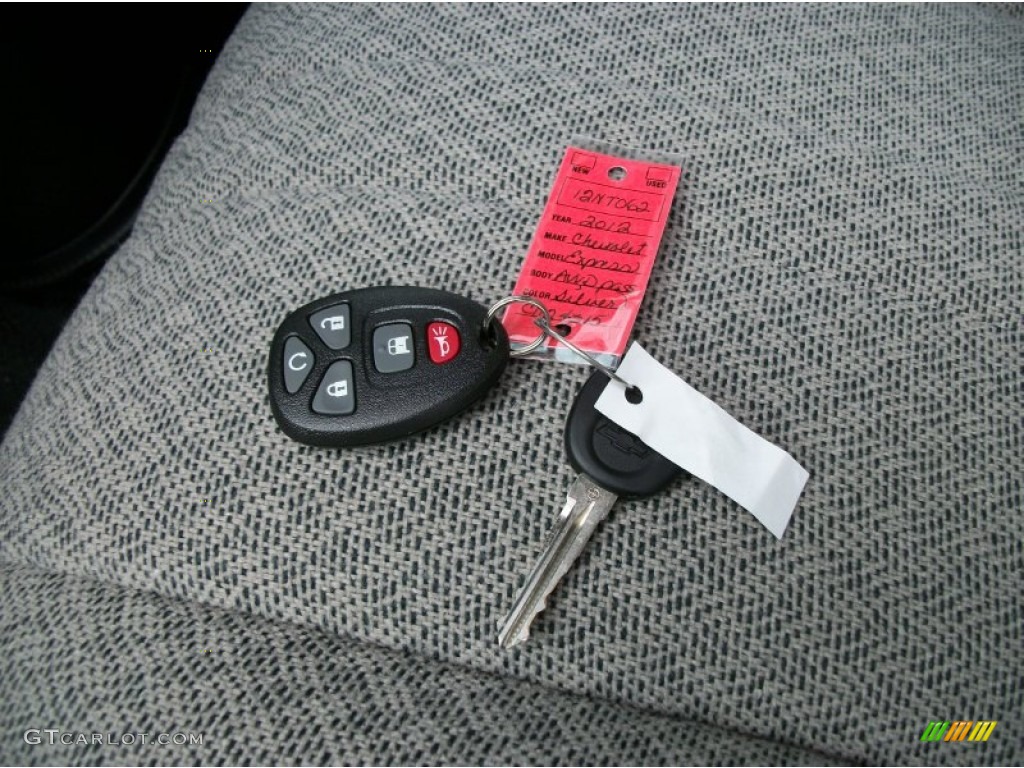 2012 Chevrolet Express LT 1500 Passenger Van Keys Photo #57460630