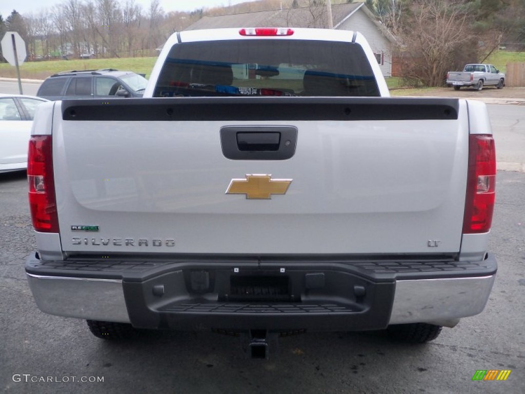 2011 Silverado 1500 LT Crew Cab 4x4 - Sheer Silver Metallic / Ebony photo #6