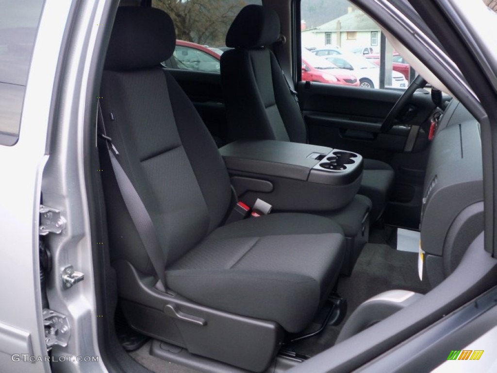 2011 Silverado 1500 LT Crew Cab 4x4 - Sheer Silver Metallic / Ebony photo #20