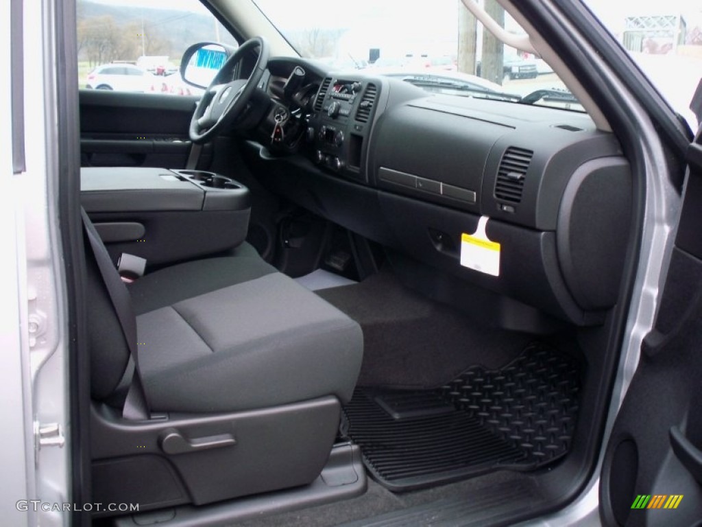 2011 Silverado 1500 LT Crew Cab 4x4 - Sheer Silver Metallic / Ebony photo #21