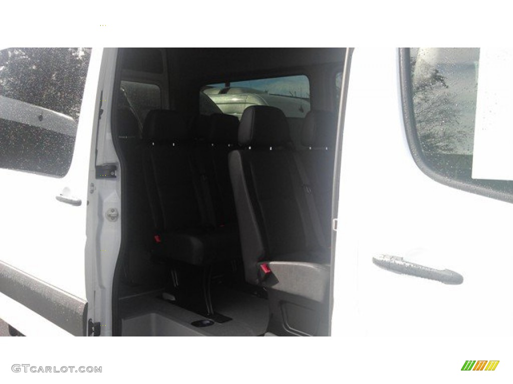 2012 Sprinter 2500 High Roof Passenger Van - Arctic White / Lima Black Fabric photo #4