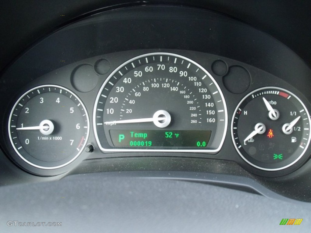 2011 Saab 9-3 2.0T Sport Sedan XWD Gauges Photo #57461686