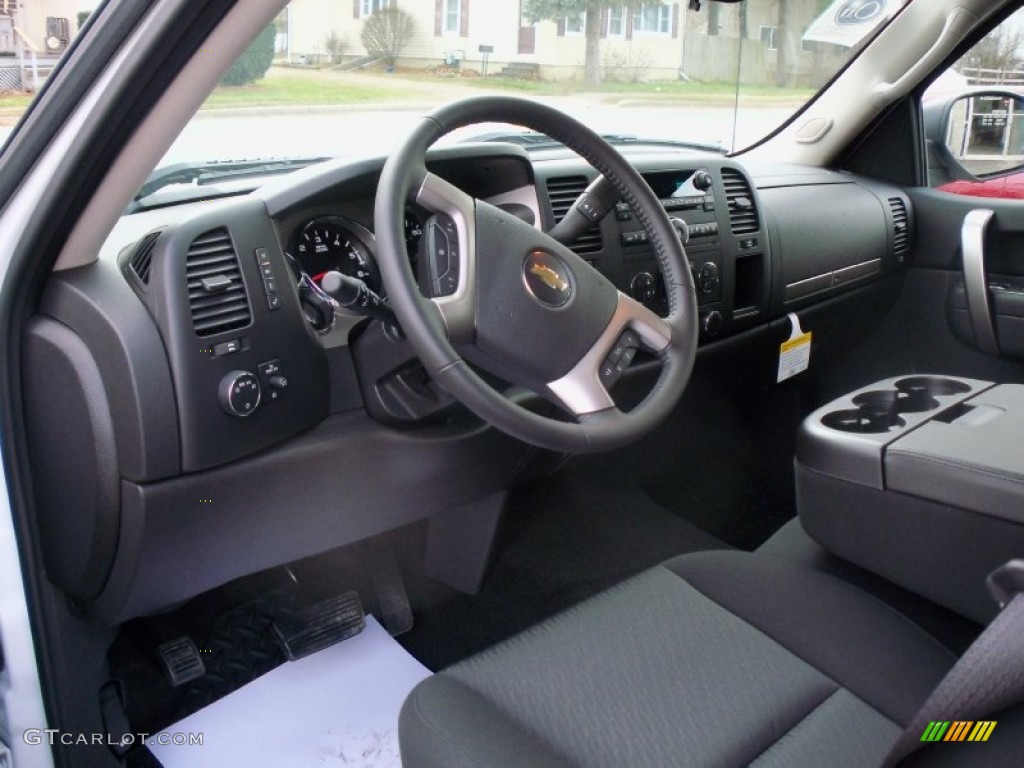 2011 Silverado 1500 LT Extended Cab 4x4 - Summit White / Ebony photo #21