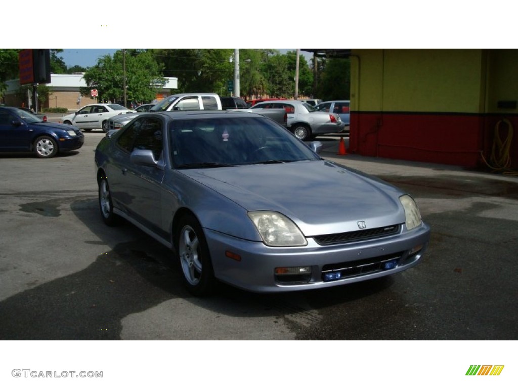 2000 Prelude Type SH - Crystal Blue Metallic / Black photo #1