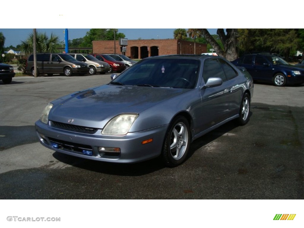 2000 Prelude Type SH - Crystal Blue Metallic / Black photo #7