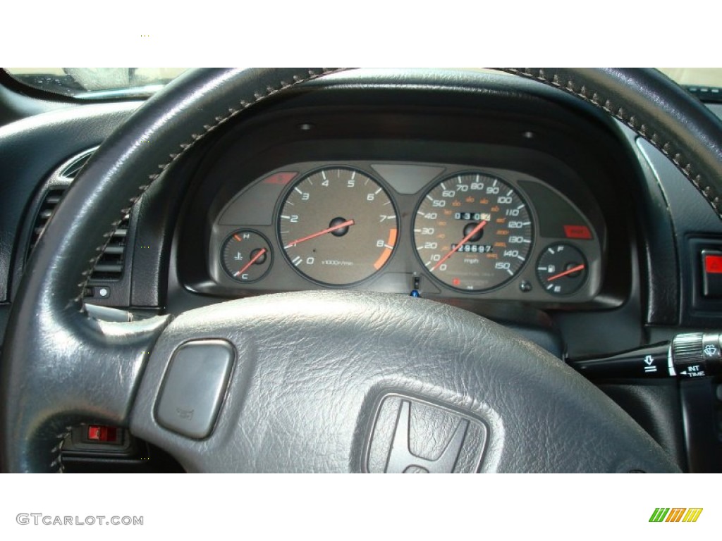 2000 Prelude Type SH - Crystal Blue Metallic / Black photo #13