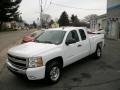 2011 Summit White Chevrolet Silverado 1500 LT Extended Cab 4x4  photo #60