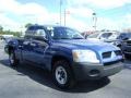 2006 Cobalt Blue Mitsubishi Raider LS Extended Cab  photo #7