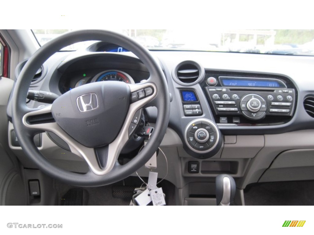 2010 Honda Insight Hybrid EX Gray Dashboard Photo #57462895
