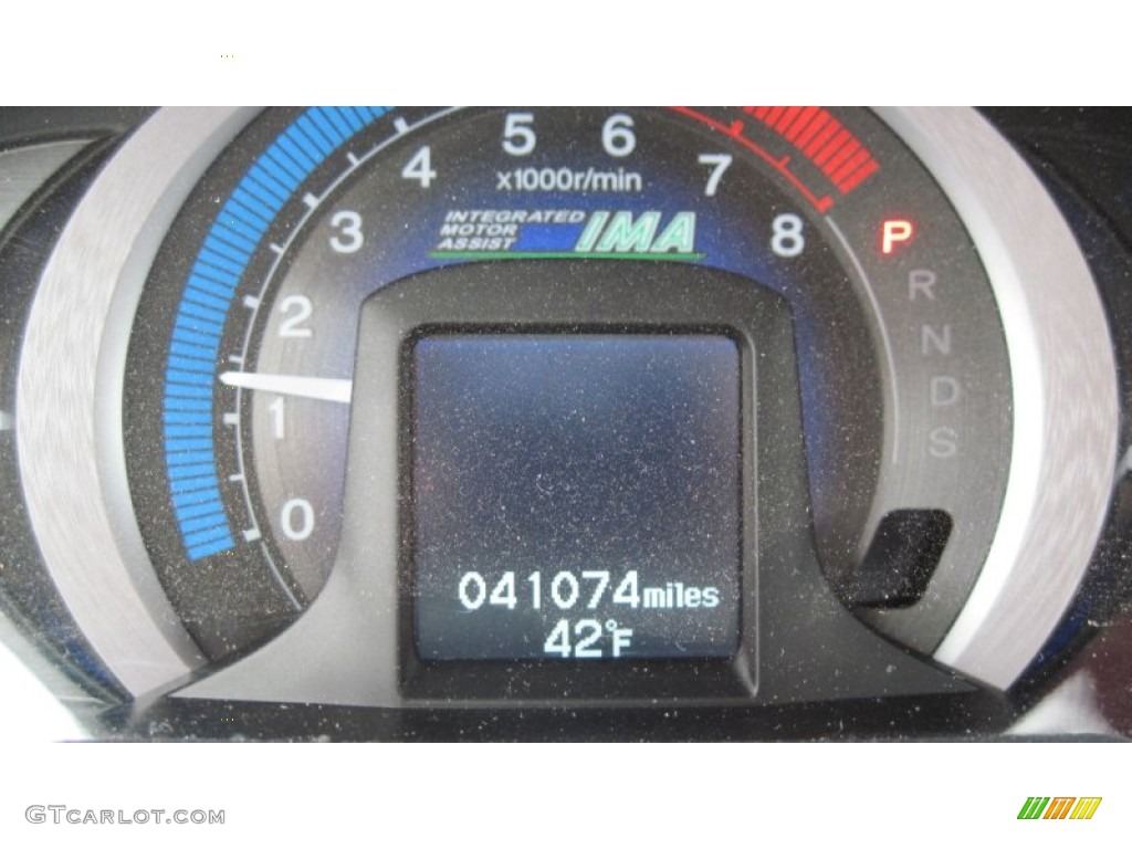 2010 Honda Insight Hybrid EX Gauges Photo #57462937