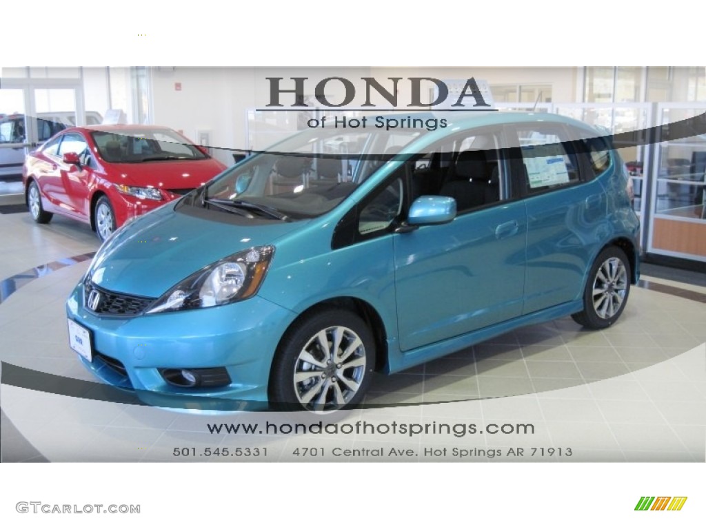 Blue Raspberry Metallic Honda Fit