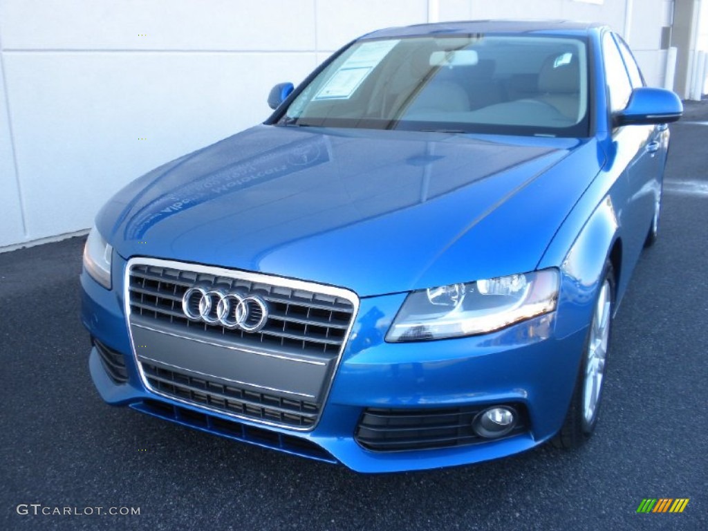 Aruba Blue Pearl Effect 2009 Audi A4 2.0T Sedan Exterior Photo #57464824