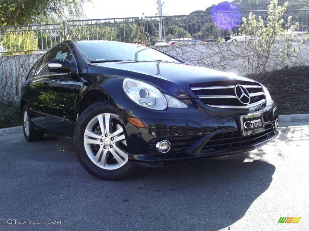 2009 R 350 4Matic - Black / Black photo #1