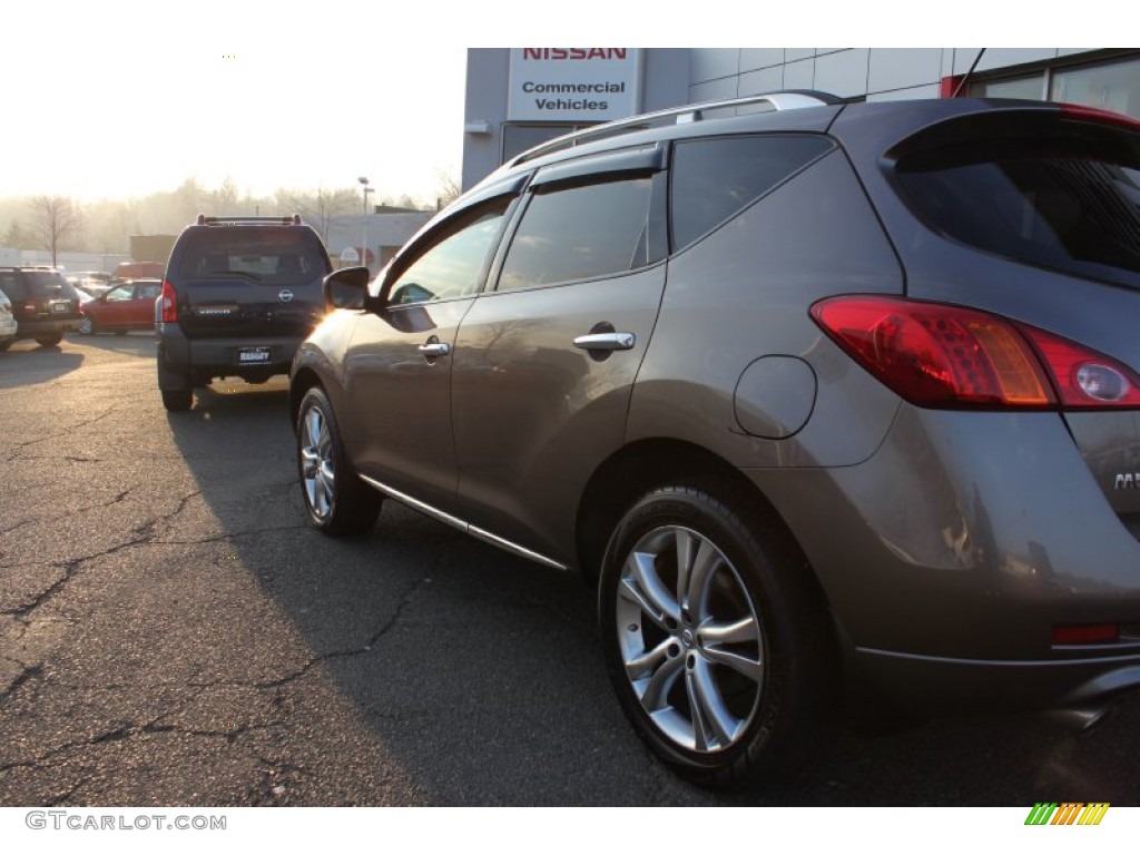 2009 Murano LE AWD - Tinted Bronze Metallic / Beige photo #3