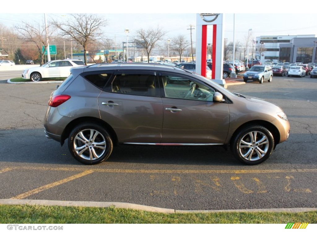 2009 Murano LE AWD - Tinted Bronze Metallic / Beige photo #8