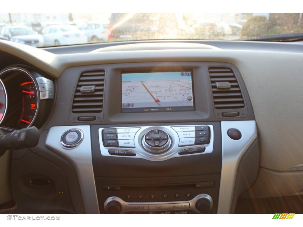 2009 Murano LE AWD - Tinted Bronze Metallic / Beige photo #19