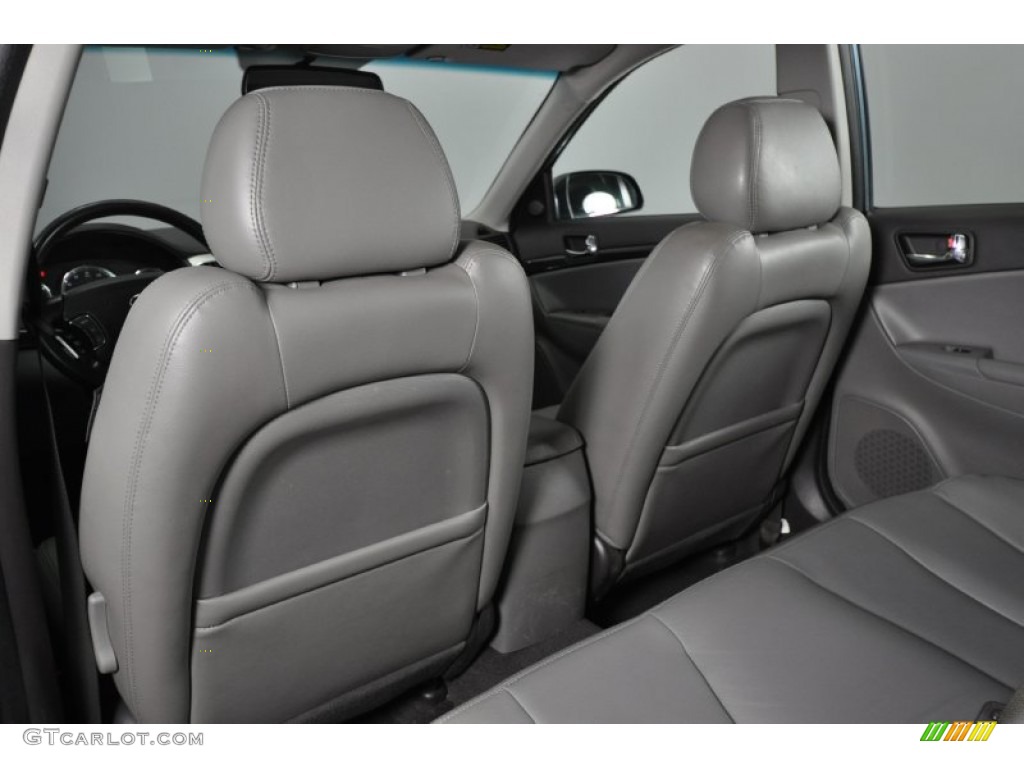 2009 Sonata Limited V6 - Slate Blue / Gray photo #17
