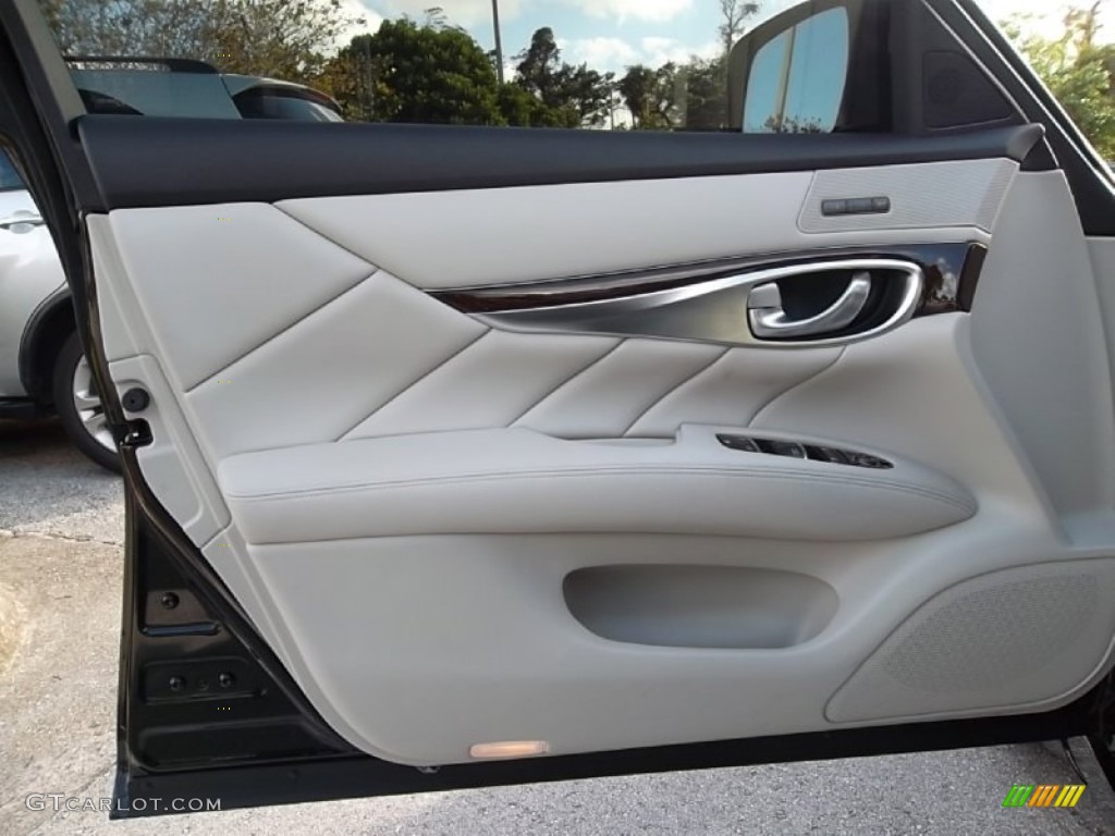 2011 Infiniti M 37 S Sedan Stone Door Panel Photo #57467419