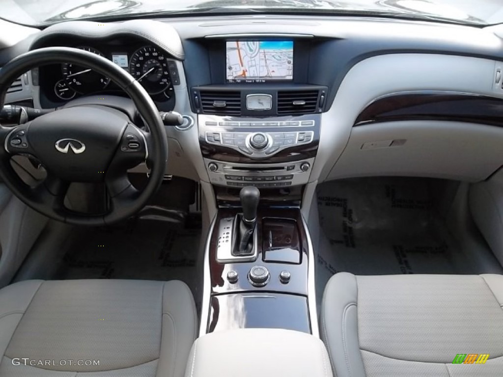 2011 Infiniti M 37 S Sedan Stone Dashboard Photo #57467512