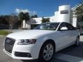 Ibis White - A4 2.0T Sedan Photo No. 1