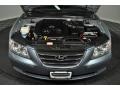 2009 Medium Silver Blue Hyundai Sonata Limited V6  photo #9