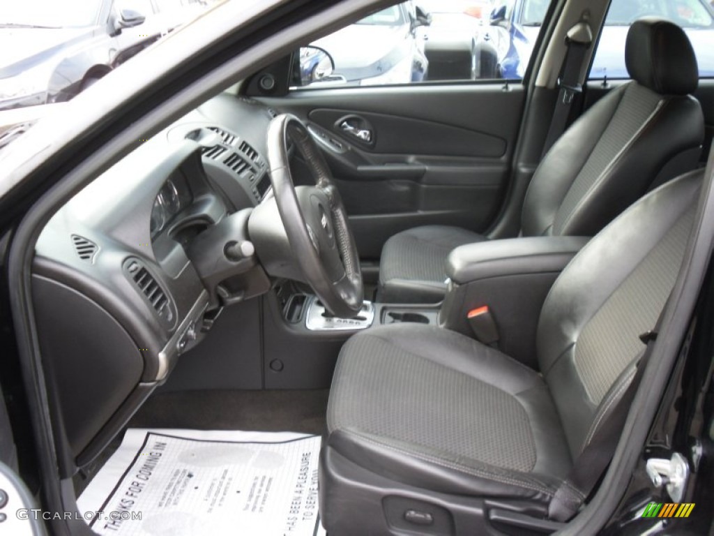Ebony Black Interior 2006 Chevrolet Malibu SS Sedan Photo #57468799