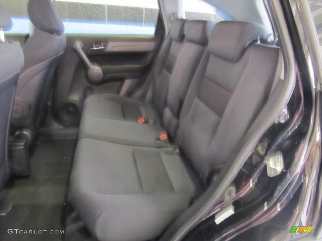 2009 CR-V LX 4WD - Crystal Black Pearl / Gray photo #9