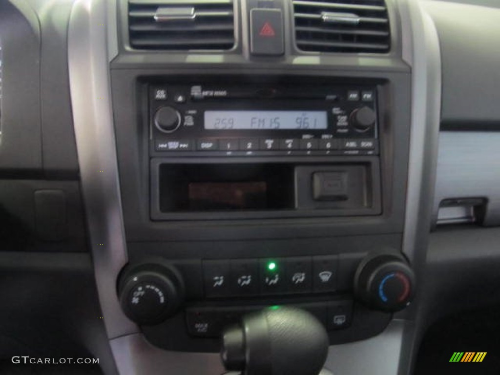 2009 CR-V LX 4WD - Crystal Black Pearl / Gray photo #11