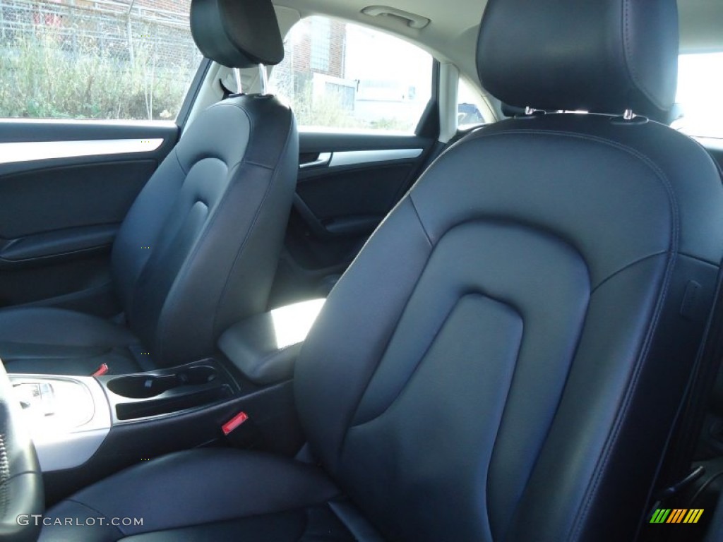 2009 A4 2.0T Premium quattro Sedan - Brilliant Black / Black photo #14