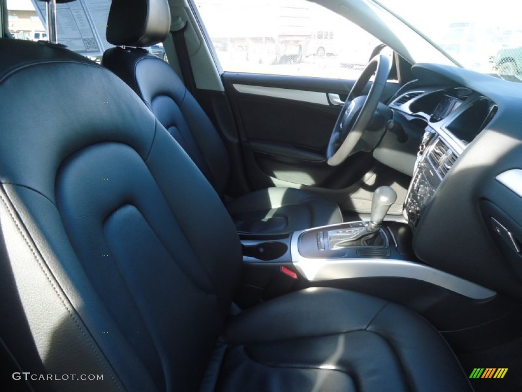 2009 A4 2.0T Premium quattro Sedan - Brilliant Black / Black photo #21