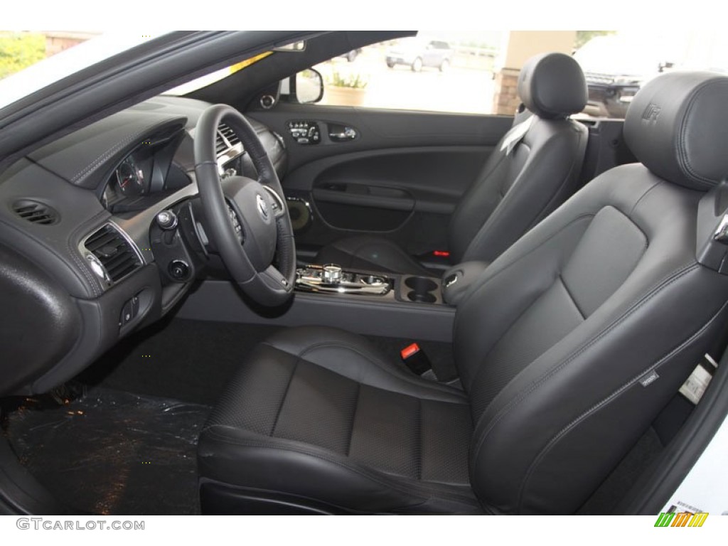 Warm Charcoal/Warm Charcoal Interior 2012 Jaguar XK XKR Convertible Photo #57470794