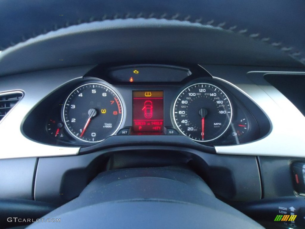 2009 A4 2.0T Premium quattro Sedan - Brilliant Black / Black photo #48